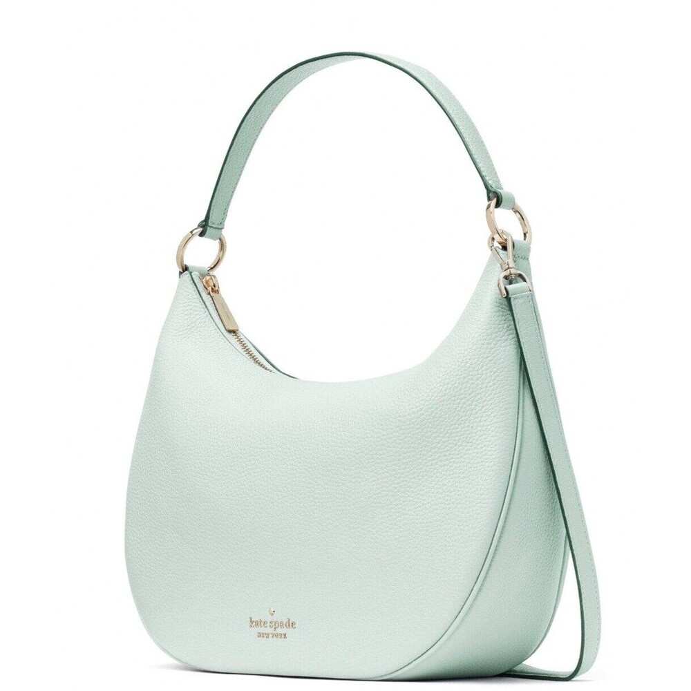 New Kate Spade Weston Shoulder Bag Pebble Leather Seawater